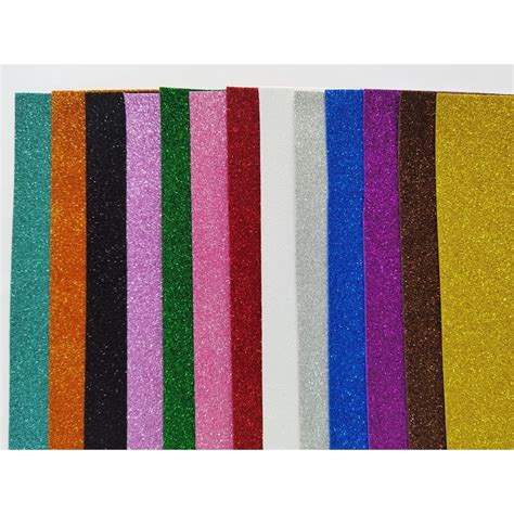 Office Mix Foam Glitter 50 x 70 Dark Brown