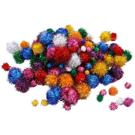 Power Pom Pom with Glitter - G - 22