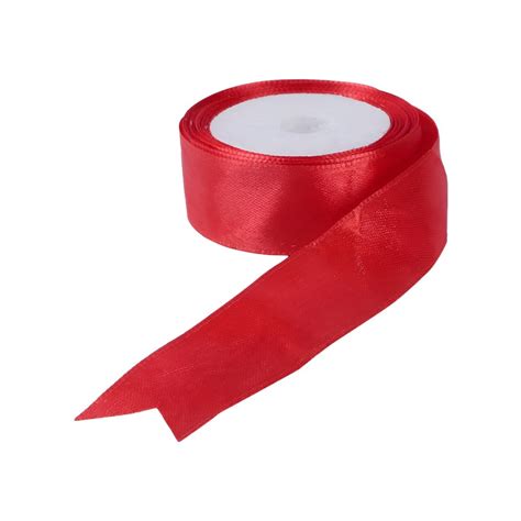 Office Mix Satin Ribbon Roll 2 cm Red