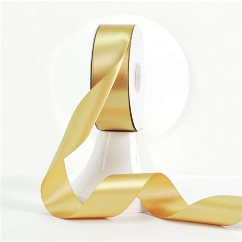 Office Mix Satin Ribbon Roll 2 cm Gold