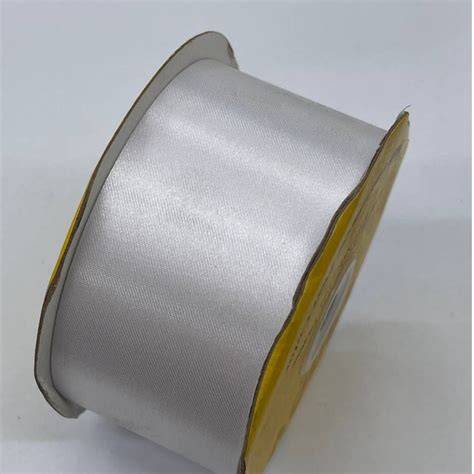 Office Mix Satin Ribbon Roll 2 cm Silver