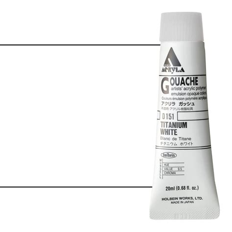 Tempera Gouache 1000 ml - White