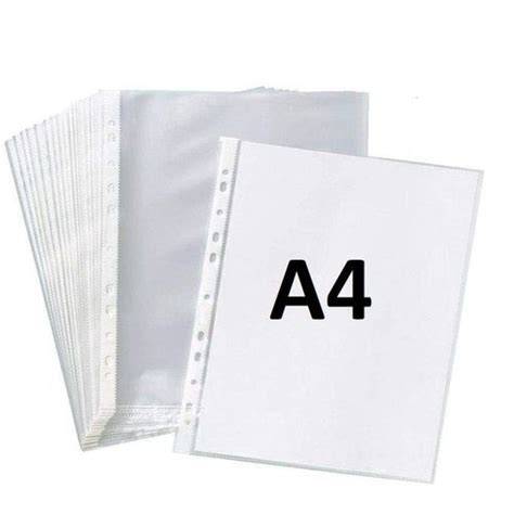 [F-FU505030] File U Shape Size A4 80 Micron Sofiplast