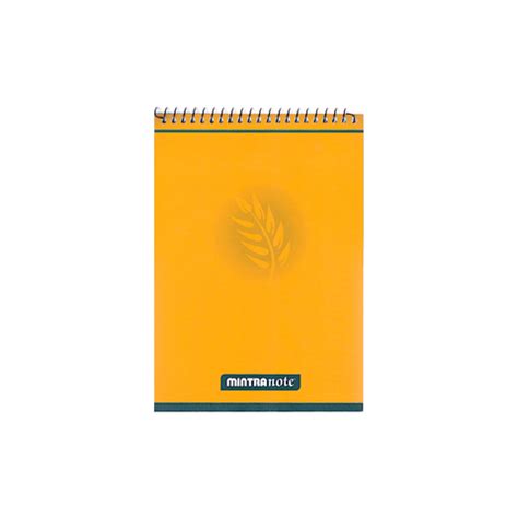 Block Note Spiral 60 Sheets A5 Mintra