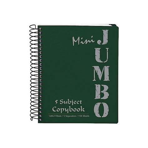 Mintra Note Book Jumbo 200 Sheets A7 / 5 Subject - 90548