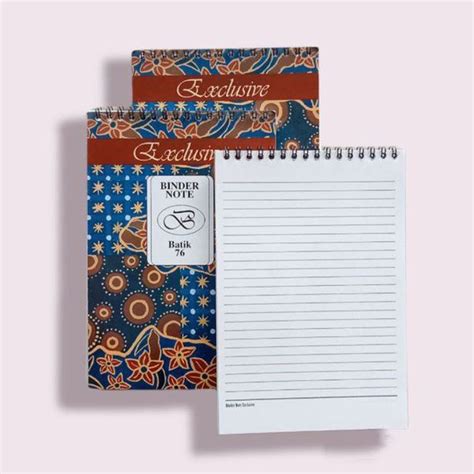 Lou Loua Block Note Spiral 40 Sheets A4