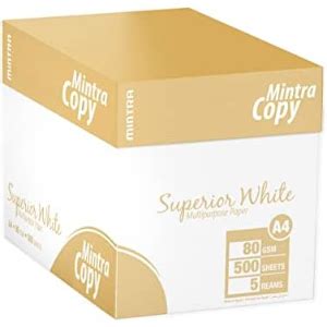Mintra Paper Flying A4 - 80 gsm 100 Page - 21108 - Yellow