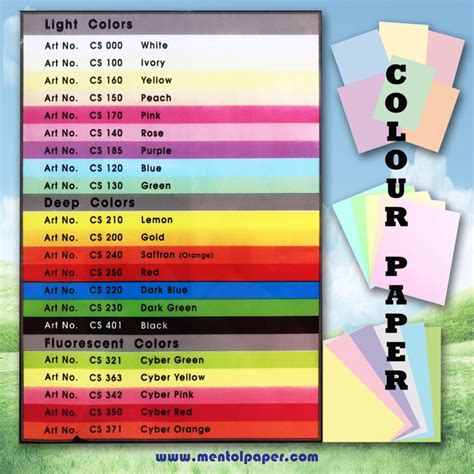 Light Paper Colors A4100 Page - Light Green21120 Colorite Mintr