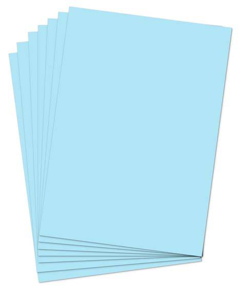 320 Paper Fabriano180 Gm20 Sheets Packet A4 - Sky Blue