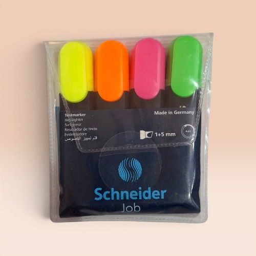 [P-HP210005] Prima Highlighter Set 4 Pens Colors - 90531