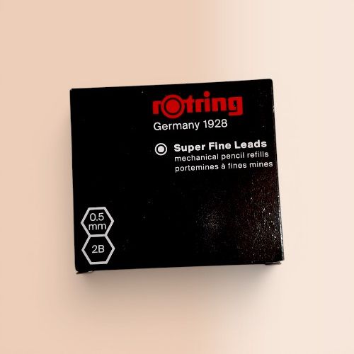 [P-LE107007] 2B Lead for Pencil Size 0.5 Rotring