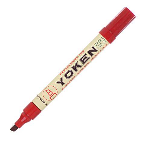 [P-MP106016] Marker Pen NO20 Yoken - Red