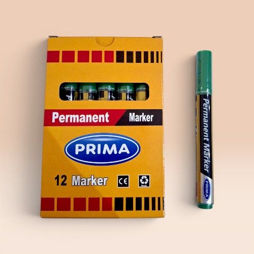 Prima Permanent Marker Pen Green