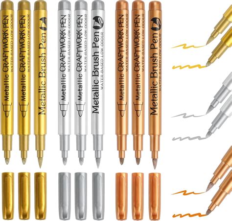 [P-MP407092] Marker Pen Doko Yellow Metallic