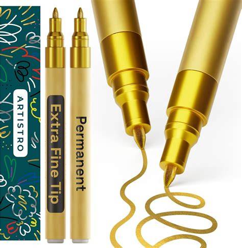 [P-MP412107] Gold Marker Pen Doko Centropen - 2690