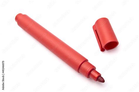 [P-MP447050] Power Marker Pen Doko Sa - 101 - Red