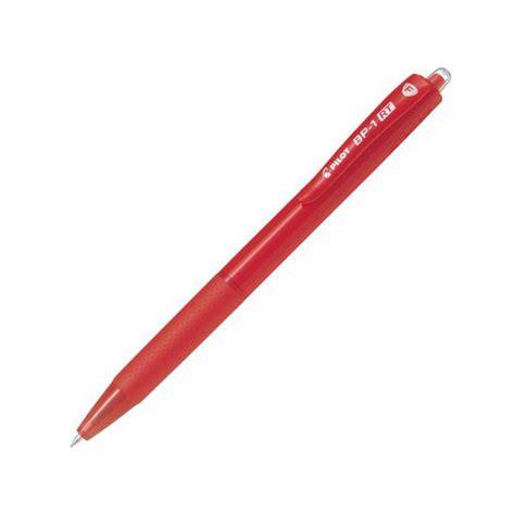 Pilot Pen Dray Model Ball Point - Bp - 1RT - Medium - 0.1 - Pilot - Red