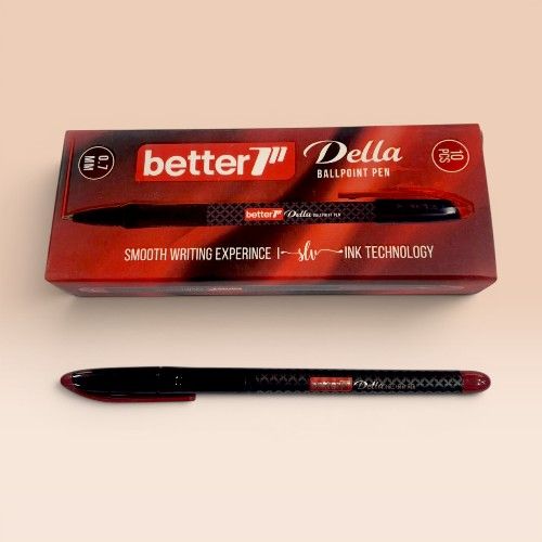 [P-PD457050] Ballpoint Better Della 0.7 - Black