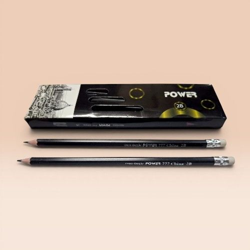 Power Pencil with Ereaser 2B Model 777