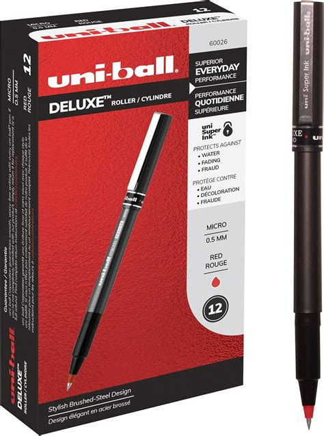 Red Uni Ball Pen Felomaster Fineum 120