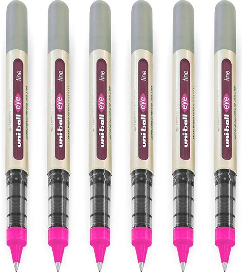 [P-PF128004] Ball Rollerball Pen Eye Fine Model Ub - 157 Pink Uni