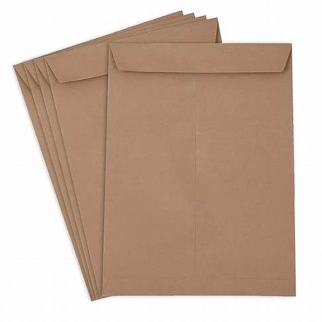 [A-EN112031] Masy Envelope Brown Self-Adhesive A4