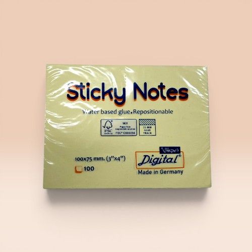 Digital Post It Yellow 3 x 4