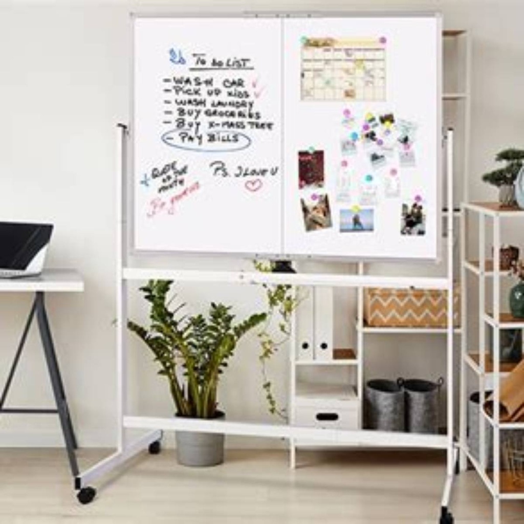 [B-BO7221050] White Board Size 90 x 120 - Two SidesTr Office Mix