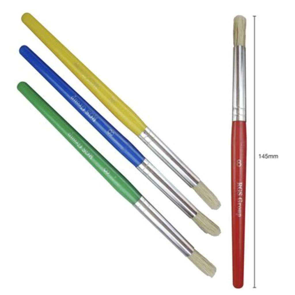 [C-AB077050] Brush Artist A6060R Size 14 Round Keep Smiling