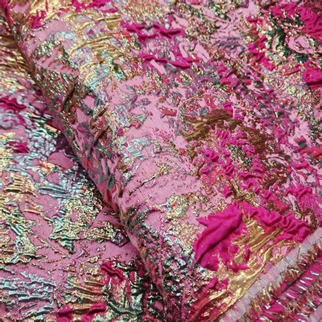 [C-AF069050] Office Mix Fabric Gogh 23m Fuchsia