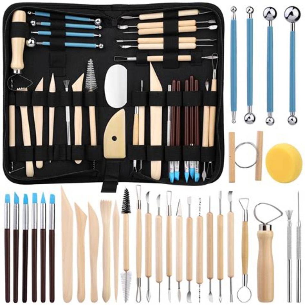 [C-AR034050] Tool Set Ceramic Clay Sculpture Tool Kit