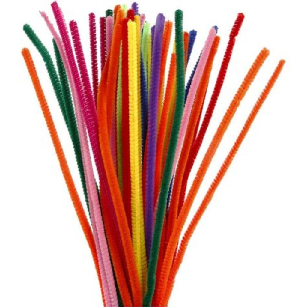 [C-AR559050] Pipe Cleaner Velvet 30 Stick Colors - Power