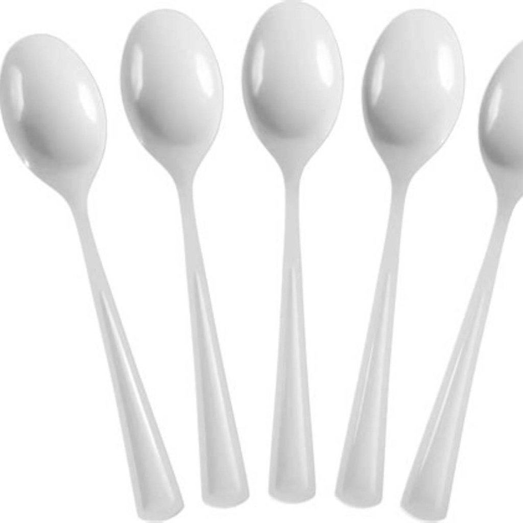 [C-AR587050] Big Plastic Spoons