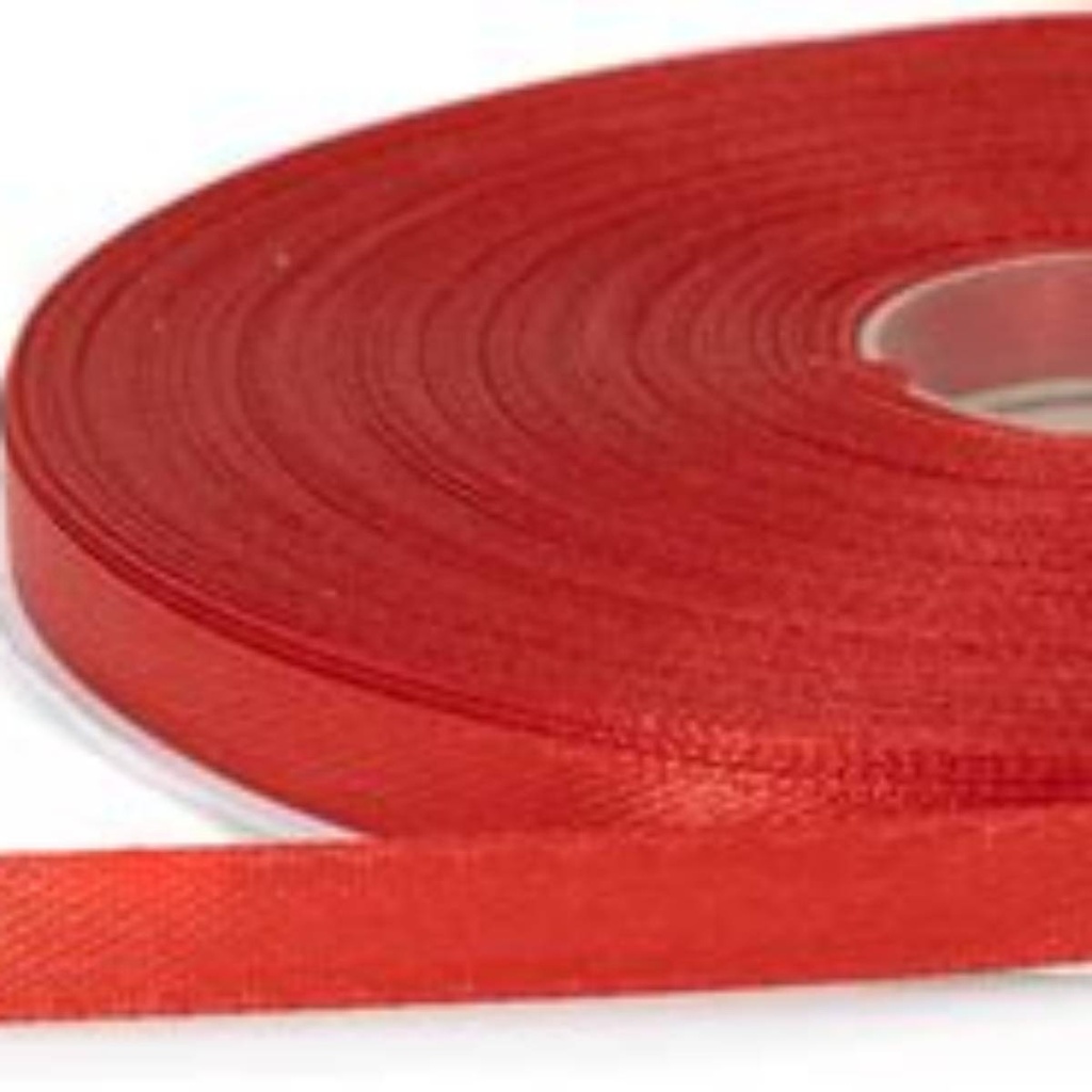 Office Mix Satin Ribbon Roll 2 cm Red