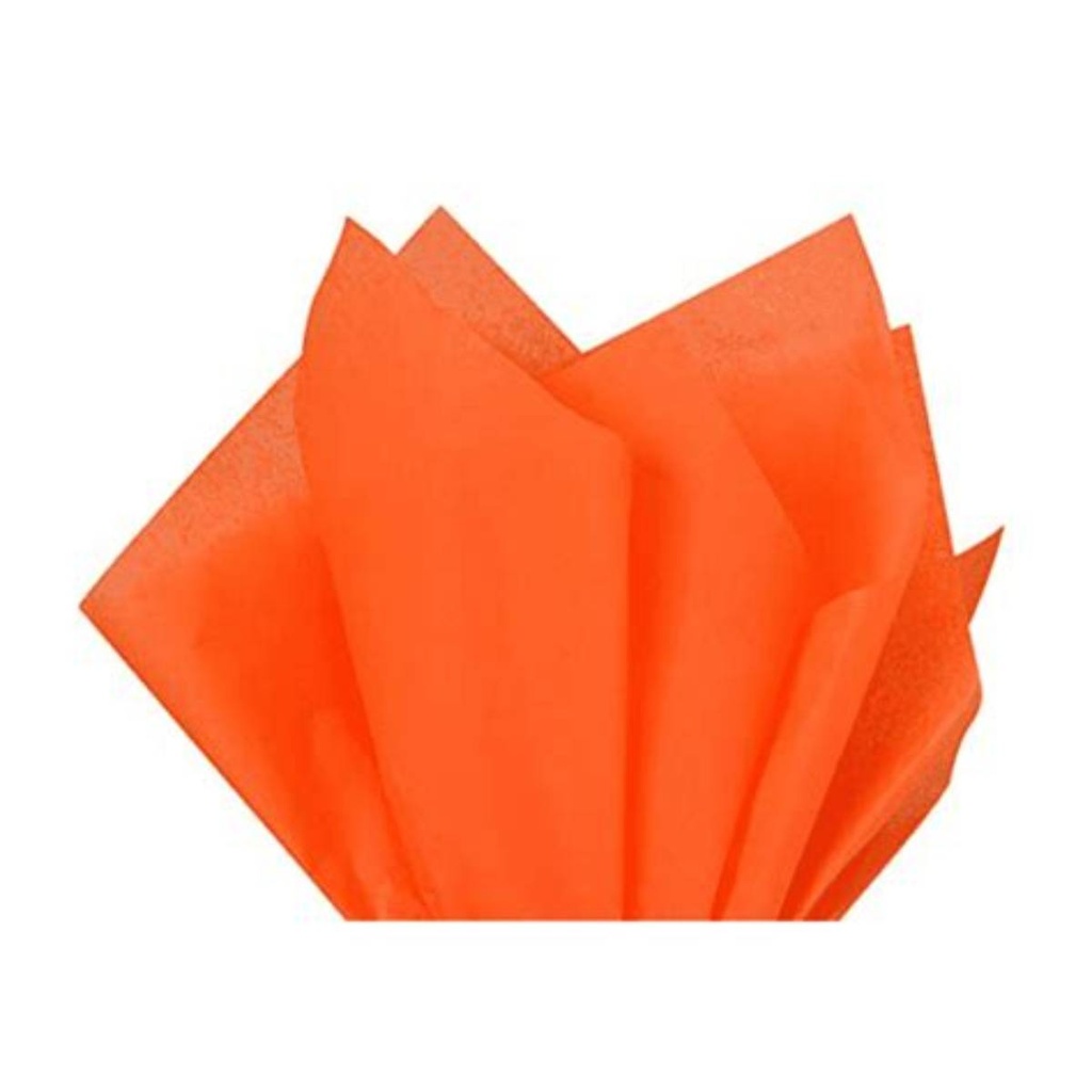 Office Mix Tissue Gift Wrap 20 x 26 cm 10 Sheets Dark Orange
