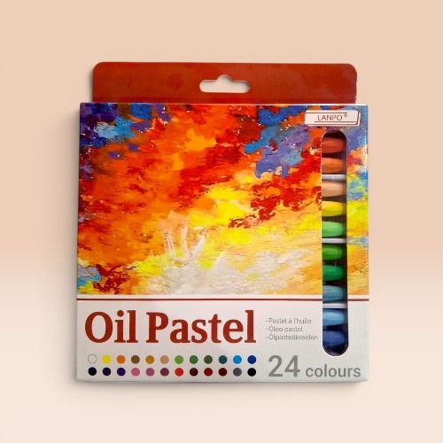 Color Set Oil Pastel 24 Color - LOP24E