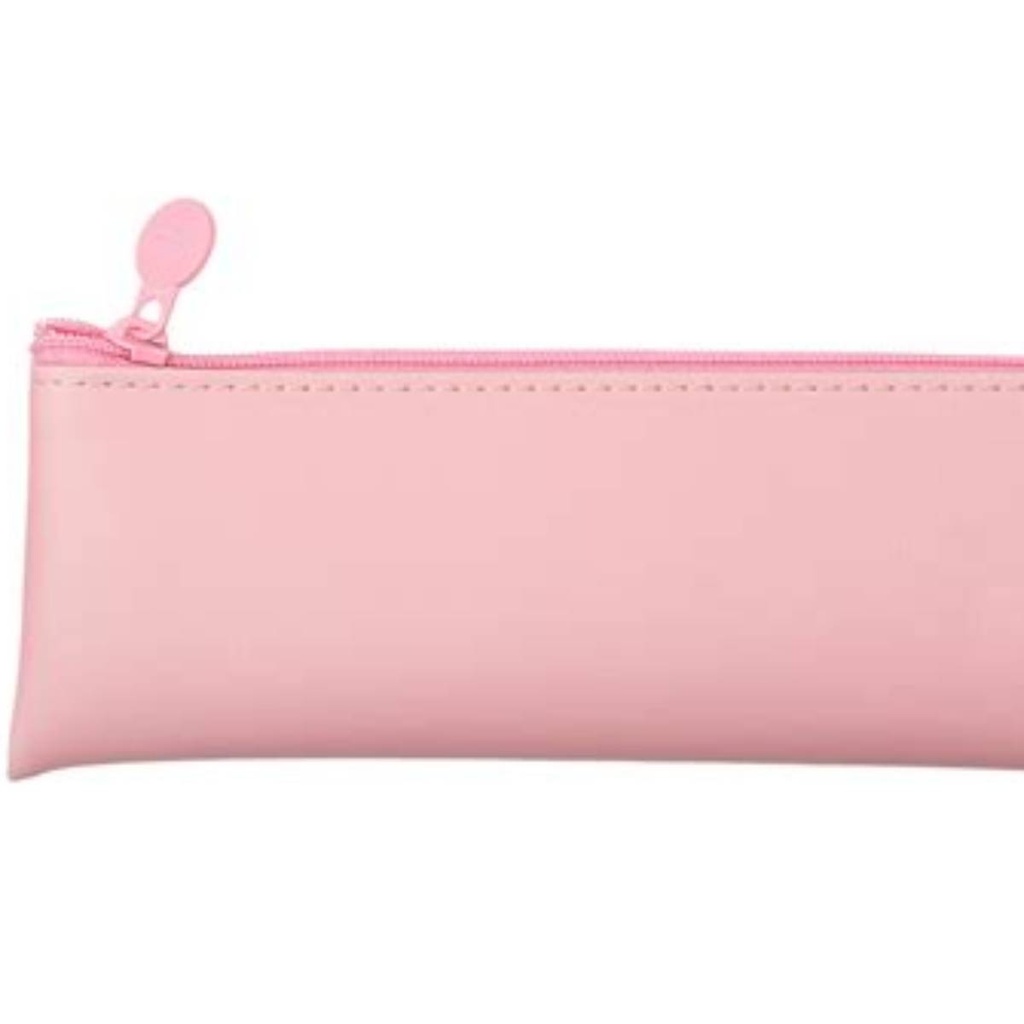 [C-SH706001] Mintra Zipper Pencil Case5547 - Size15 x 6 x 21.5 cm Pink