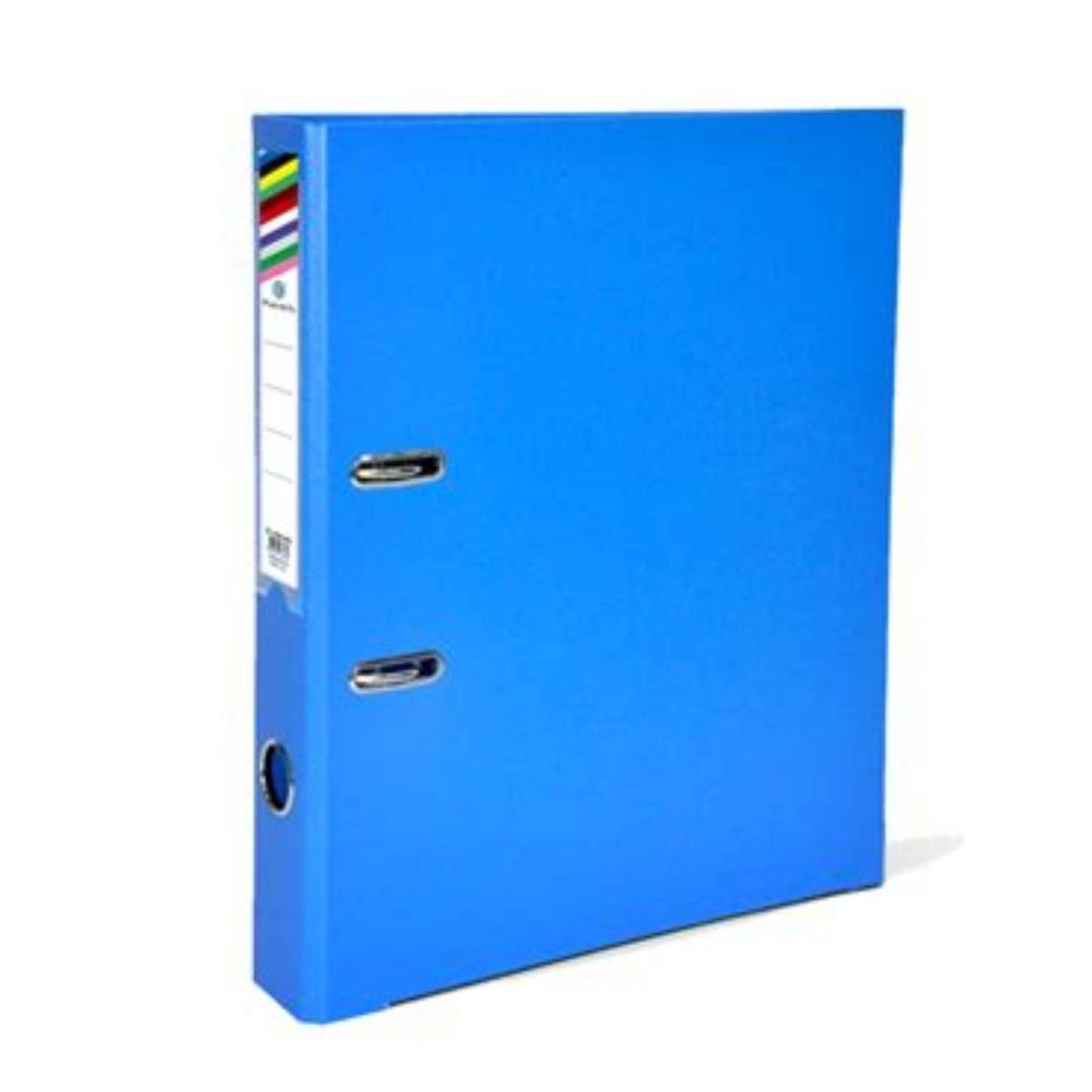 [F-BF358050] Power Box File Perqueen Size 8 cm - Power - Oulinwane - Blue