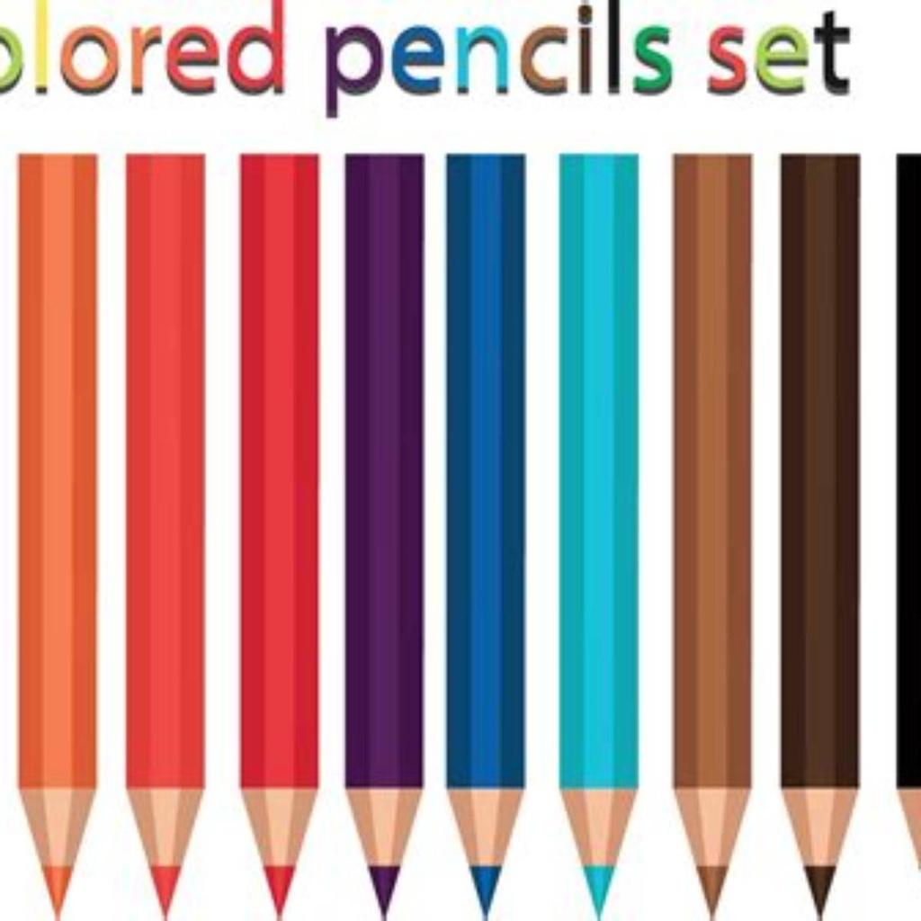 [C-SH4314050] Pencil Wooden 12 Color - Hexa11 - 416494Gelcy