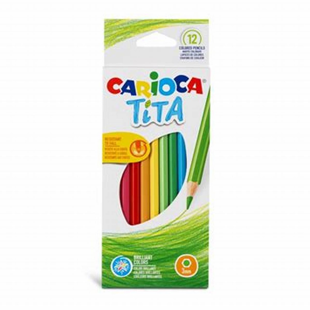 Pencil Wooden 12 Color - 42793 - Tita Carioca