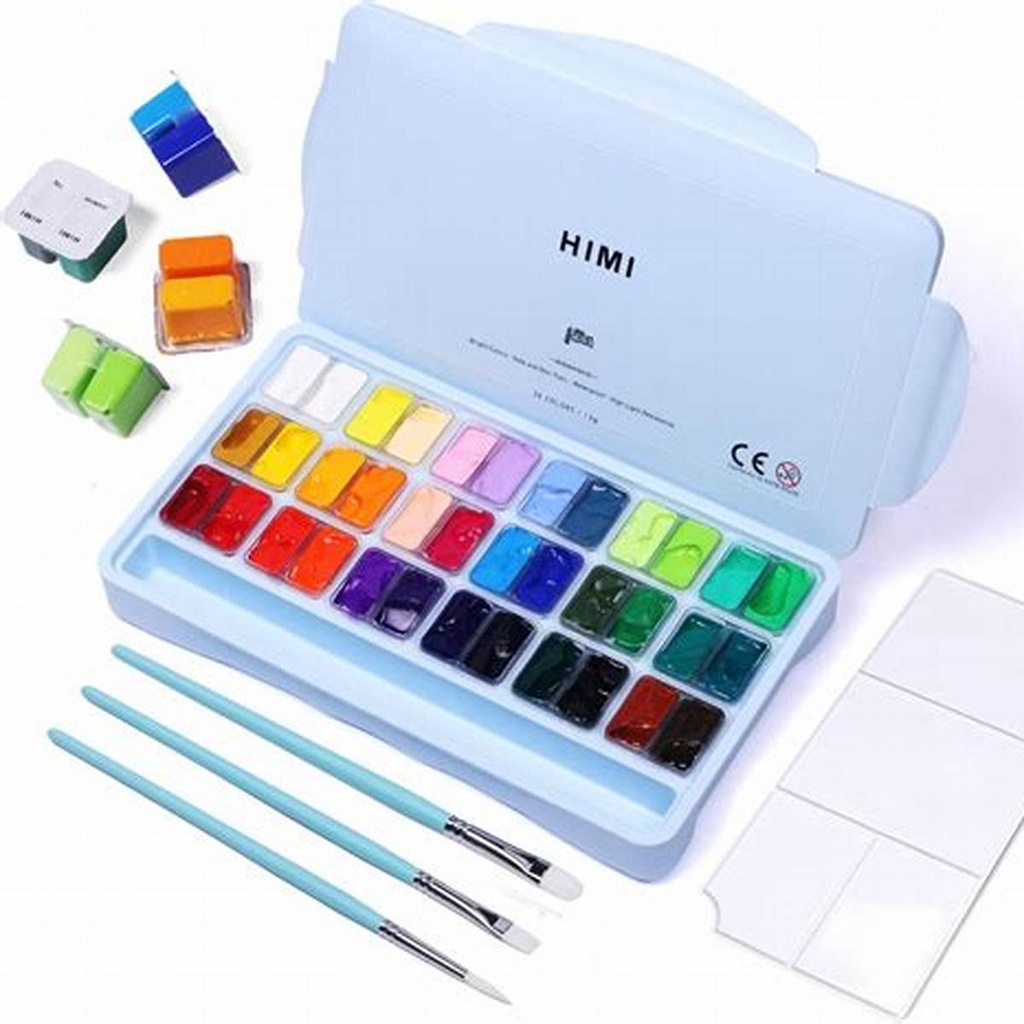 Keepsmiling Tempera Gouache Colors 500 - White