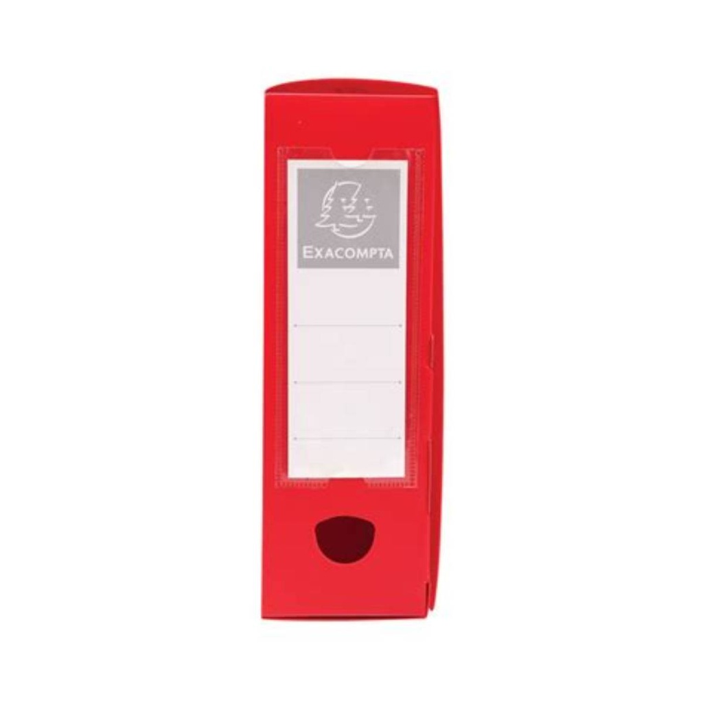 [F-BF360050] Box File Perqueen Size 8 cm - Power - Oulinwane - Red