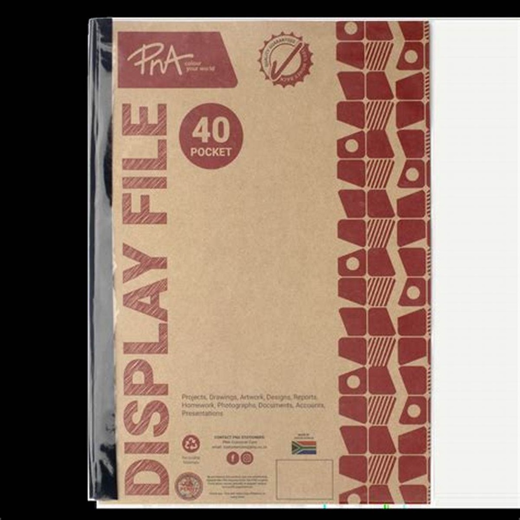 [F-FH405050] File Display Holder40 Sheets Size A4 Clever