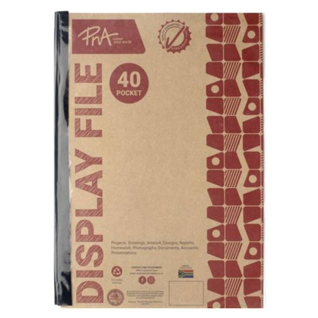 [F-FH706106] File Display Holder 40 Sheets Size A4 Midgo