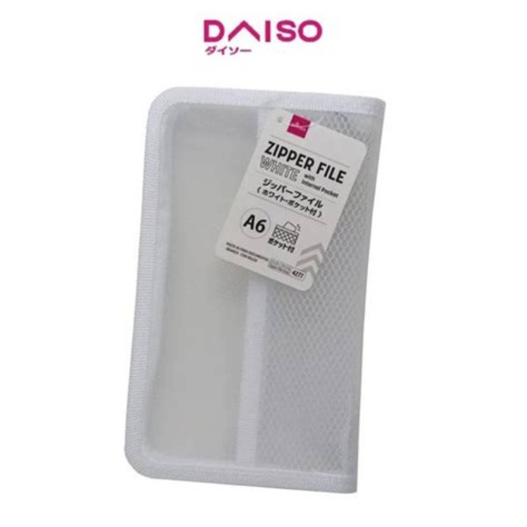 [F-FZ130050] File Zip Fabric A6