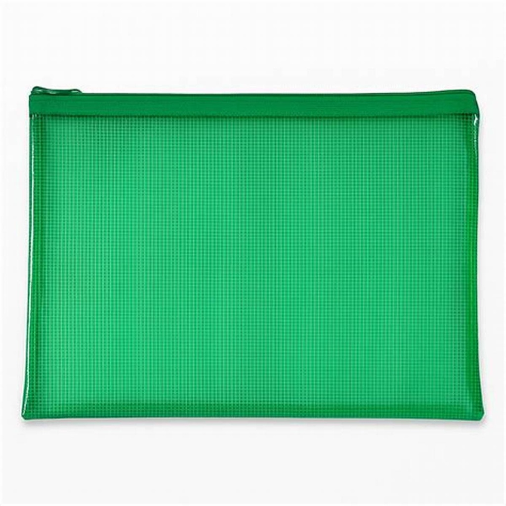 File Zip Fabric - B4 - Green