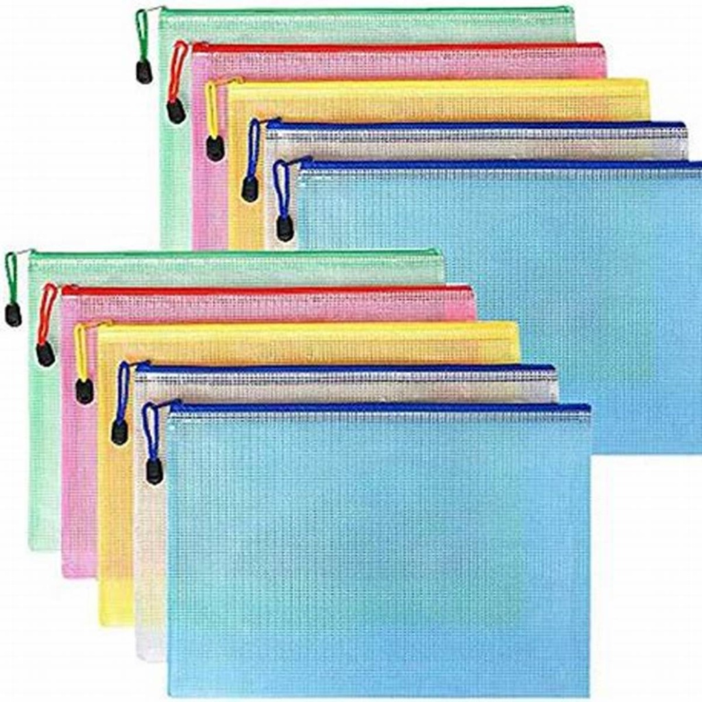File Zip Fabric - B4 - Yellow