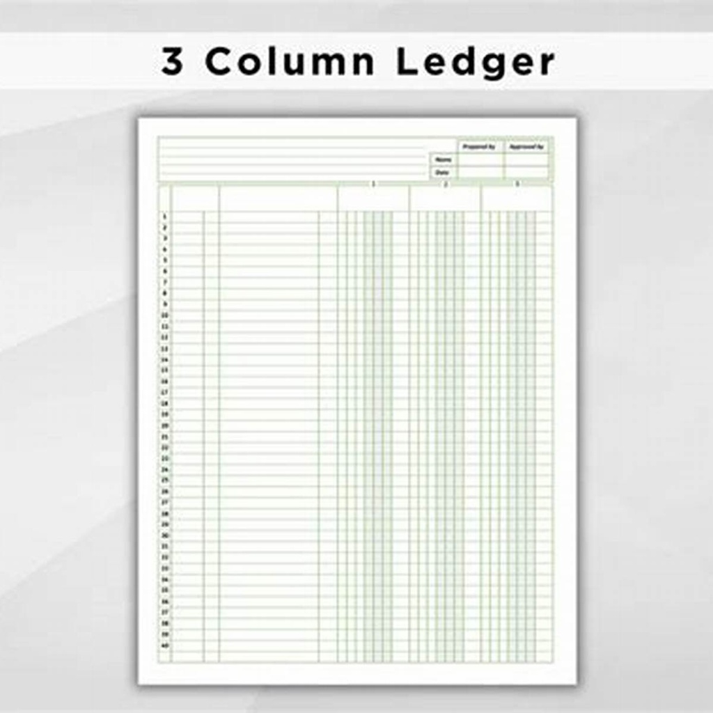 [N-LG110050] Ledger Book 36 Colume 100 Sheets