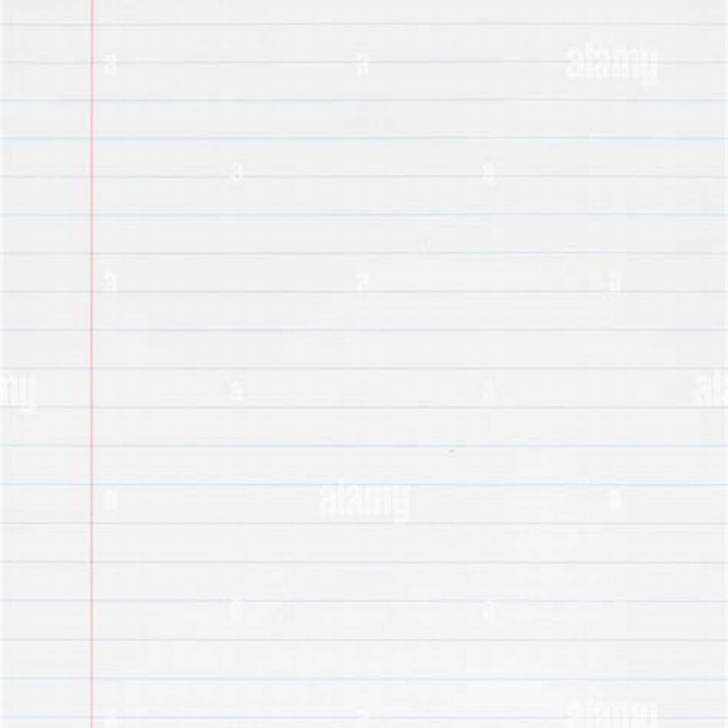 [N-PC505050] Paper Lined A4 with Margin Red
