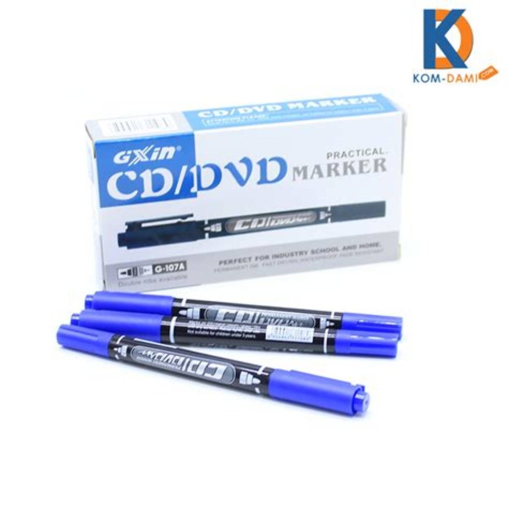 [P-MP306010] Gxin Marker Pen, for Cd, Colors, Model G - 107, Gxin - Blue
